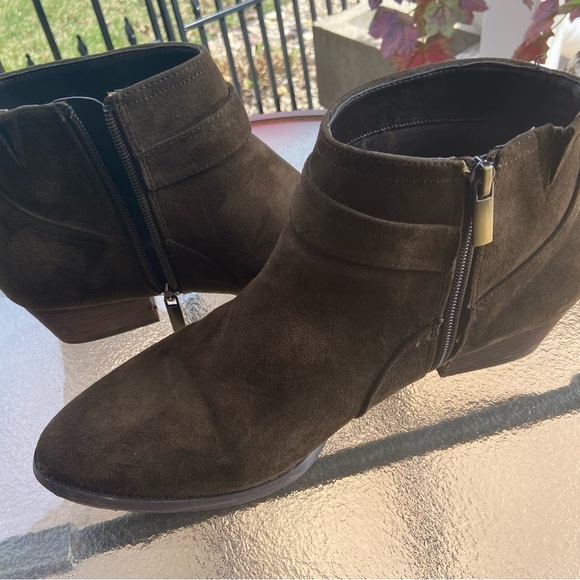 Comfort View Boots good condition 11W woman’s chocolate brown - Picture 2 of 7